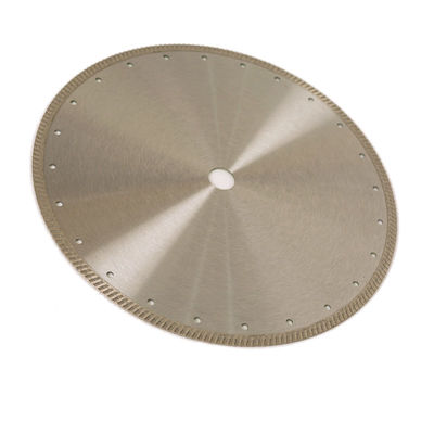 Cold Press 350mm Turbo Diamond Blade 14 In 25.4mm Bore kualitas tinggi Untuk Ubin Marmer Granit