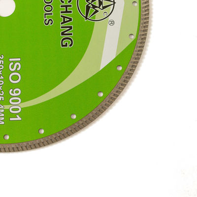 Cold Press 350mm Turbo Diamond Blade 14 In 25.4mm Bore kualitas tinggi Untuk Ubin Marmer Granit