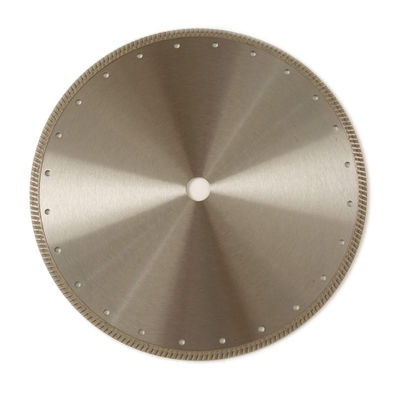 Cold Press 350mm Turbo Diamond Blade 14 In 25.4mm Bore kualitas tinggi Untuk Ubin Marmer Granit