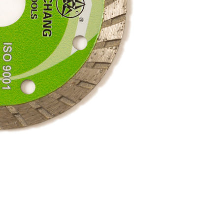Cold Press 4inch 105*1.8/1.2*10*8*20mm Turbo Diamond Blade Untuk Tujuan Umum, Keramik, Marmer Dan Beton