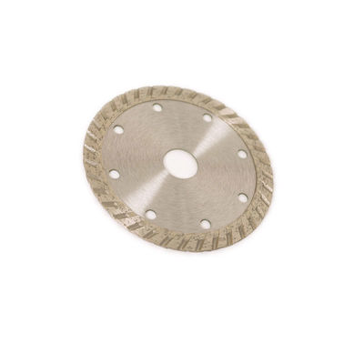 Cold Press 4.3inch '110×1.2/1.8×10×20mm Turbo Diamond Blade Untuk Tujuan Umum, Keramik, Marmer Dan Beton