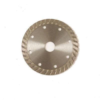 Cold Press 4.3inch '110×1.2/1.8×10×20mm Turbo Diamond Blade Untuk Tujuan Umum, Keramik, Marmer Dan Beton