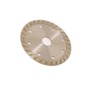 4 inci 105 × 1.2 / 2.0 × 10 × 20mm Pisau Berlian Porselen Panas Tekan Berkualitas Tinggi Dengan Umur Pemotongan Panjang