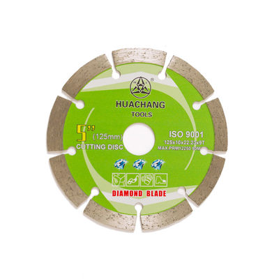 Pisau Berlian Tersegmentasi 5 &quot;125mm 22.23mm Bore Segmented Cutting Disc