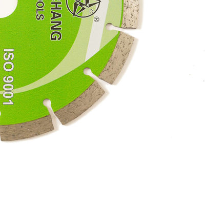 Cold Press 7inch 180×1.6/2.2×10×22.23×14T Segmented Diamond Blade Untuk Tujuan Umum, Batu Dan Beton