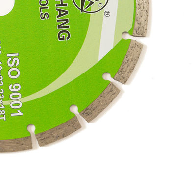 Cold Press 230 × 1.8 / 2.6 × 10 × 22.23 × 18T Tersegmentasi Pisau Pemotong Porselen Pemotong Kering Disc Untuk Keramik, Ubin, Granit