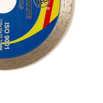 Hot Press 4.5 inci 115 × 1.2 / 1.8 × 10 × 22.23mm Diamond Tile Saw Blades Untuk Tujuan Umum, Keramik, Marmer Dan Beton