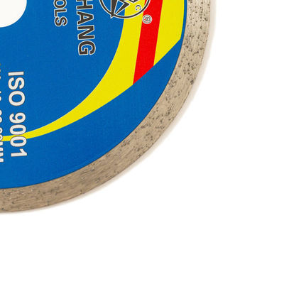 7 inci '180 × 1.6 / 2.2 × 10 × 22.23mm Hot Press Diamond Tile Saw Blades Untuk Tujuan Umum, Keramik, Marmer Dan Beton