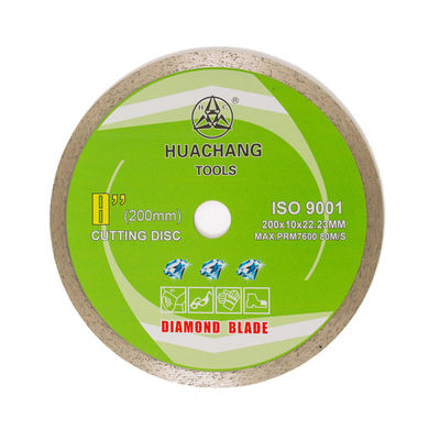 200mmx22.23mm 8 Inch Continuous Rim Diamond Blade Untuk Masonry
