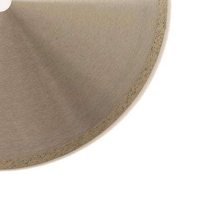 16 inci '400×2.6/3.4×10×25.4mm Cold Press Continuous Rim Diamond Blade Untuk Keramik Dengan Umur Panjang