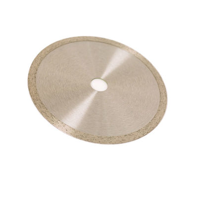Cold Press 7 inci 180×1.6/2.2×10×22.23mm Continuous Rim Diamond Blade Untuk Keramik, Marmer Dengan Masa Pemotongan Panjang