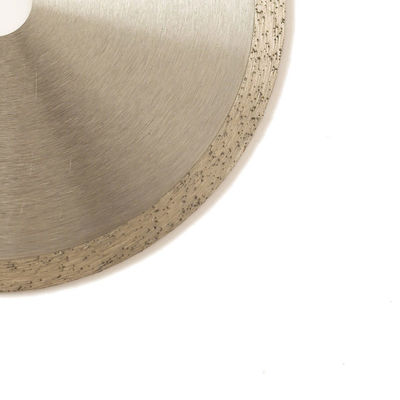 Cold Press 7 inci 180×1.6/2.2×10×22.23mm Continuous Rim Diamond Blade Untuk Keramik, Marmer Dengan Masa Pemotongan Panjang