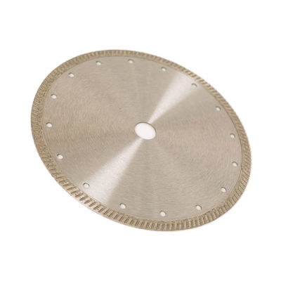 Cold Press 7 inci 180×1.6/2.6×10×22.23mm Turbo Diamond Blade Untuk Tujuan Umum, Keramik, Marmer Dan Beton