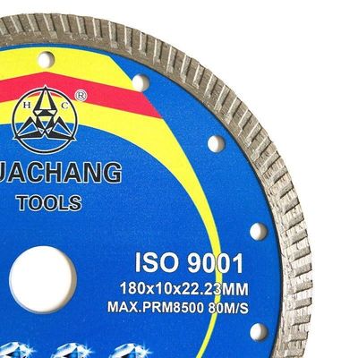 6 Inch 180mm Diamond Blade Cakram Pemotong Porselen Berkualitas Tinggi Untuk Penggiling Sudut 22.23mm Boree