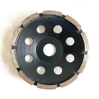 Tingkat Tinggi 4.5inch Laser Welded 115mm Single Row Diamond Cup Wheel Untuk Beton, Batu, Bahan Bangunan Keras
