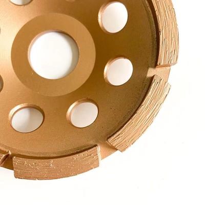 Pabrik 7 inci Laser Welded 180mm Diamond Single Row Grinding Cup Wheel Untuk Beton, Batu, Bahan Bangunan Keras