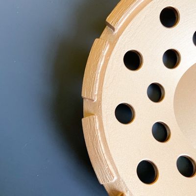 Pabrik 9 inci Laser Welded 230mm Diamond Single Row Grinding Cup Wheel Untuk Beton, Batu, Bahan Bangunan Keras