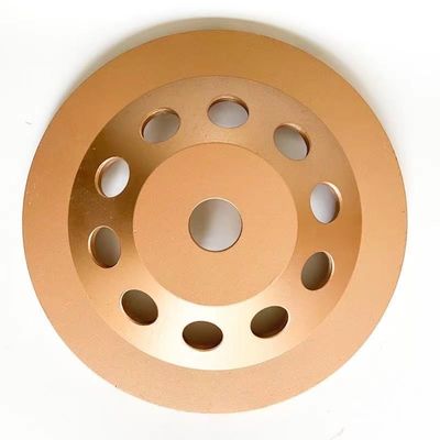7 Masuk Single Row Double Row Diamond Cup Grinding Wheel 180mm Huachang Diamond Tools