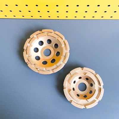7 Masuk Single Row Double Row Diamond Cup Grinding Wheel 180mm Huachang Diamond Tools