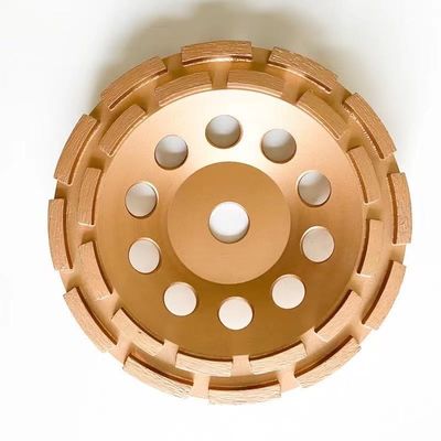 230mm 9 Inch Diamond Cup Wheel Double Row Cup Wheel Untuk Bahan Bangunan Keras Batu