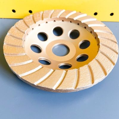 HuaChang Alat 6 inci Sintered 150mm Diamond Continuous Turbo Grinding Cup Wheel Untuk Beton, Batu, Bahan Bangunan
