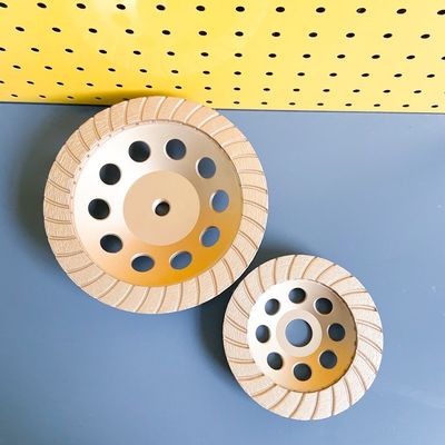 HuaChang Alat 6 inci Sintered 150mm Diamond Continuous Turbo Grinding Cup Wheel Untuk Beton, Batu, Bahan Bangunan