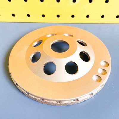 Kualitas Tinggi 7 inci 180 × 4.5 × 20 × 22.23mm Diamond Continuous Turbo Grinding Cup Wheel Untuk Beton, Batu