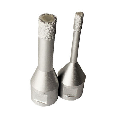16 × 10 × 60 × M14 Kering Diamond Core Drill Bits Dengan Kualitas Tinggi Untuk Porcelain Ganite Tile Glass Ceramics Marble Drill Bits