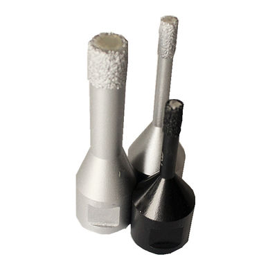 14 × 10 × 60 × M14 Dry Diamond Core Drill Bits Dengan Kualitas Tinggi Untuk Porcelain Ganite Tile Glass Ceramics Marble Drill Bits