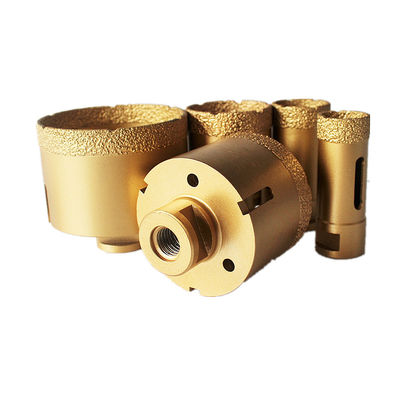 28 × 10 × 60 × M14 Dry Diamond Core Drill Bits Untuk Porcelain Ganite Tile Glass Ceramics Marble Drill Bits Dengan Kualitas Tinggi