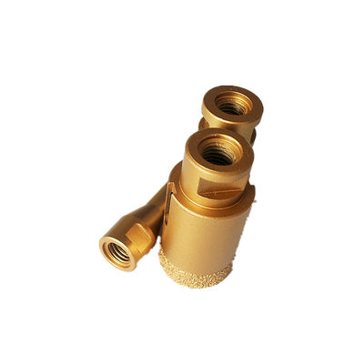 32 × 15 × 60 × M14 Dry Diamond Core Drill Bits Untuk Ganite Tile Porcelain Marble Drill Bits Dengan Umur Panjang Berkualitas Tinggi