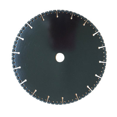 Terlihat bagus 9 inci 230 × 1.8 / 2.7 × 6 × 17T × 22.23 Vacuum Brazed Diamond Grinding Cutting Disc untuk batu keramik marmer plastik