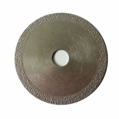100×1.0/1.8×15×20mm Vacuum Brazed Diamond Saw Blade Untuk Memotong Besi Cor Marmer Logam Baja Tahan Karat Darurat Kebakaran