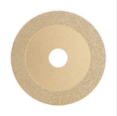 4.3'' 110×1.2/2.2×5×20 Vacuum Brazed Diamond Saw Blade Untuk Memotong Besi Cor Marmer Logam Stainless Steel Darurat Kebakaran