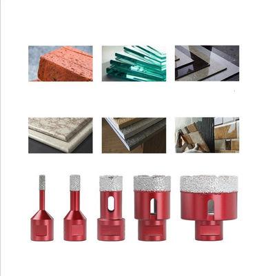 Diamond Core Bits 40 × 10 × 60 × M14 Untuk Porselen Ganite Tile Kaca Keramik Marmer Dengan Kualitas Tinggi