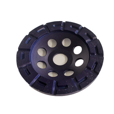 180mm Laser Welded Segmented Diamond Grinding Cup Wheel Untuk Beton, Batu, Bahan Bangunan