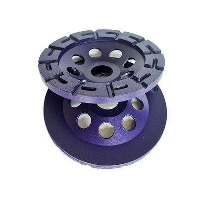 180mm Laser Welded Segmented Diamond Grinding Cup Wheel Untuk Beton, Batu, Bahan Bangunan
