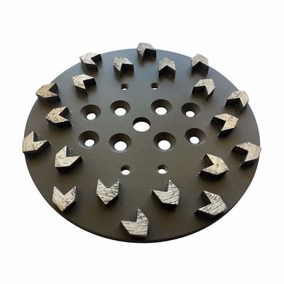 230mm Laser Welded Segmented Diamond Grinding Cup Wheel Untuk Beton, Batu, Bahan Bangunan
