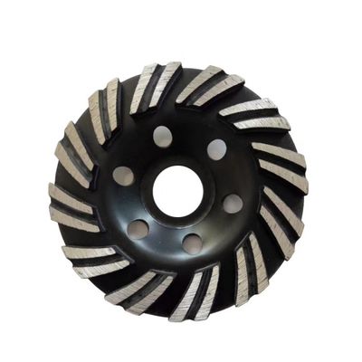 Roda Gerinda Piala Berlian Segmentasi 35mm 7-Inch Untuk Beton