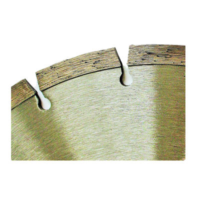 400 X 3.2 / 2.4 X 10 X 25.4x28T Huachang 16 'Laser Dilas Granit Beton Pemotong Kering Diamond Saw Blade Dengan Umur Panjang