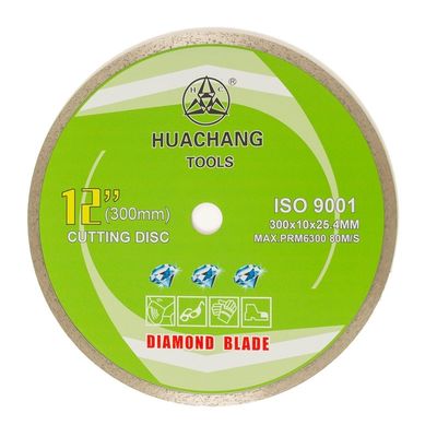 Cold Pressed Diamond Saw Blades Untuk Pemotongan Batu 16 inci '400×2.6/3.4×10×25.4mm Continuous Rim Diamond Bla