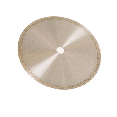 Cold Press 9inch '230×1.8/2.6×10×22.23mm Continuous Rim Diamond Blade Untuk Keramik Dengan Umur Panjang