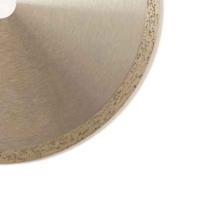 Cold Press 9inch '230×1.8/2.6×10×22.23mm Continuous Rim Diamond Blade Untuk Keramik Dengan Umur Panjang