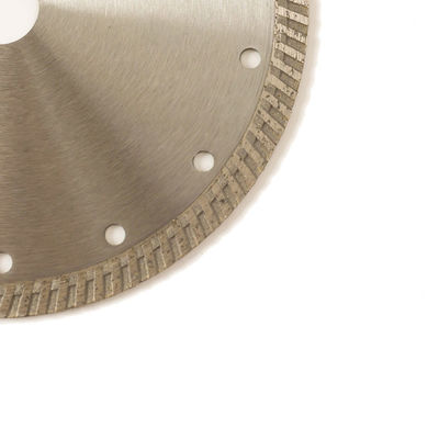 Cold Press 6inch '180×1.6/2.6×10×22.23mm Turbo Diamond Blade Untuk Tujuan Umum, Keramik, Marmer Dan Beton