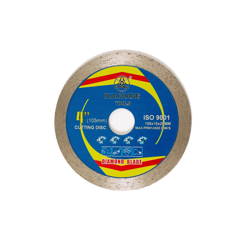 Hot Press 4inch 105*1.8/1.2*10*8*20mm Diamond Tile Saw Blades Untuk tujuan Umum, Keramik, Marmer Dan Beton
