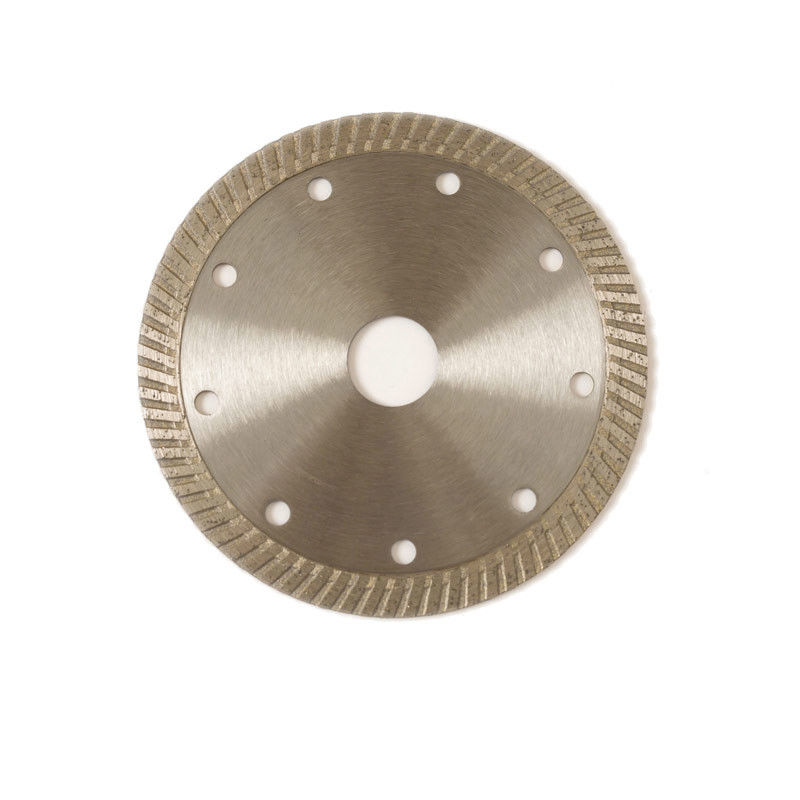 Hot Press Kualitas Tinggi 5 inci 125 × 1.2 / 2.0 × 10 × 22.23mm Pisau Berlian Porselen Untuk Memotong Tujuan Umum, Keramik, Marmer