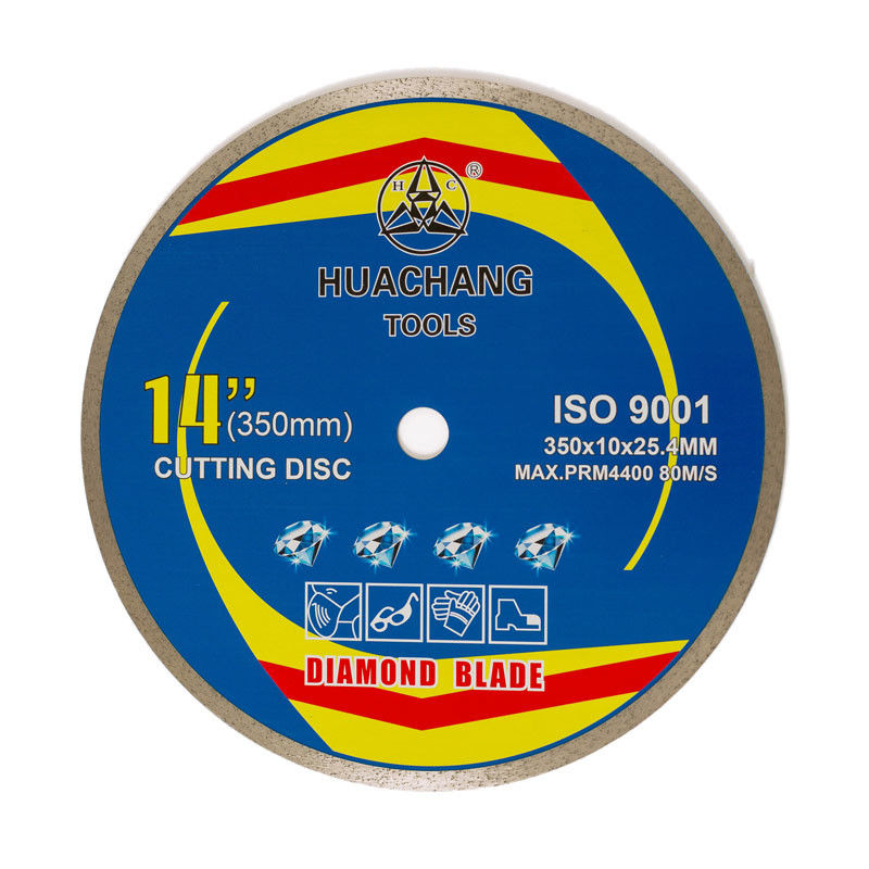 Hot Press 14inch 350×2.2/3.2×10×25.4mm Diamond Tile Saw Blades Untuk Tujuan Umum, Keramik, Marmer Dan Beton