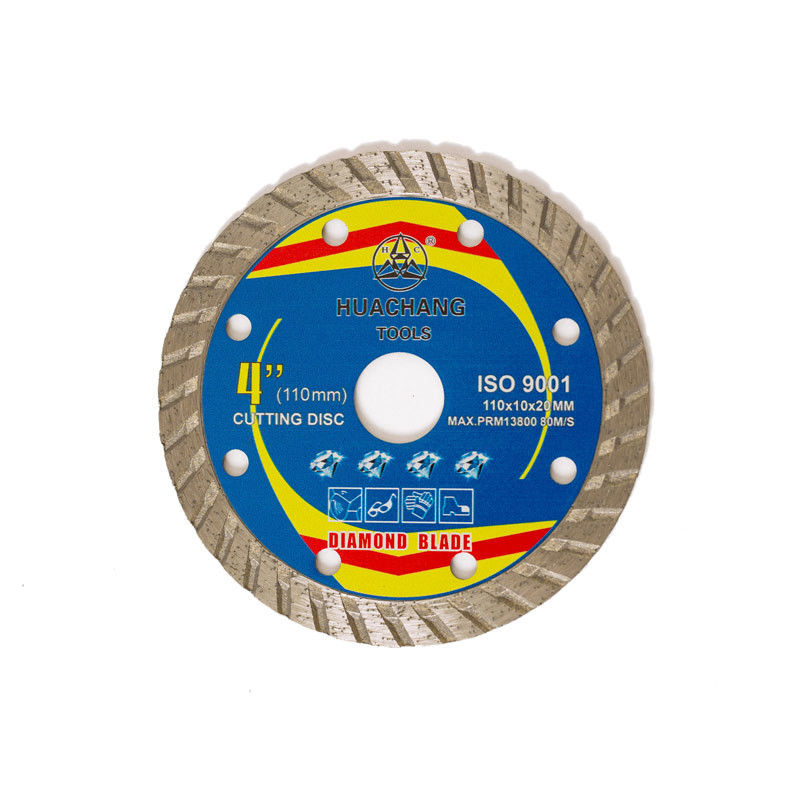 4.3 inci 110x20mm Porselen Super Tipis Diamond Saw Blade Kualitas Tinggi Badan Baja 65Mn