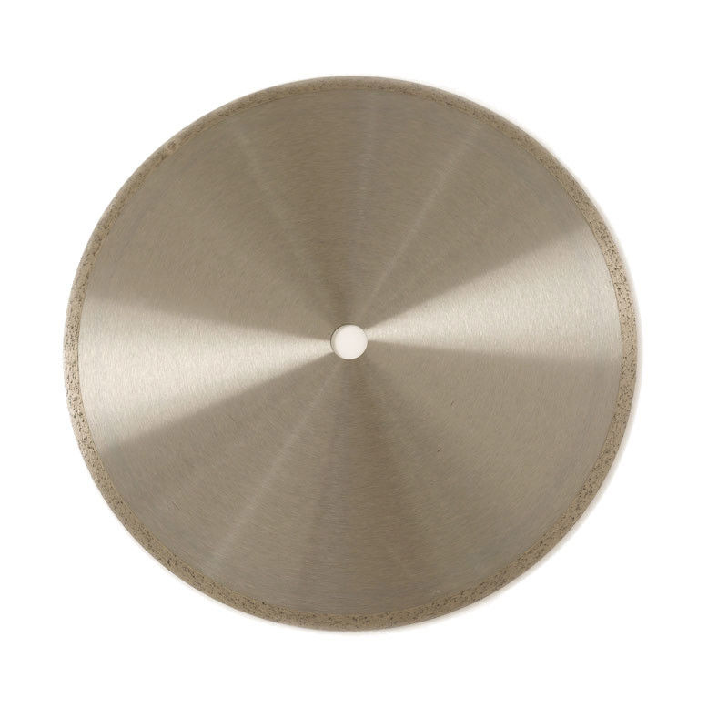 16 inci '400×2.6/3.4×10×25.4mm Cold Press Continuous Rim Diamond Blade Untuk Keramik Dengan Umur Panjang