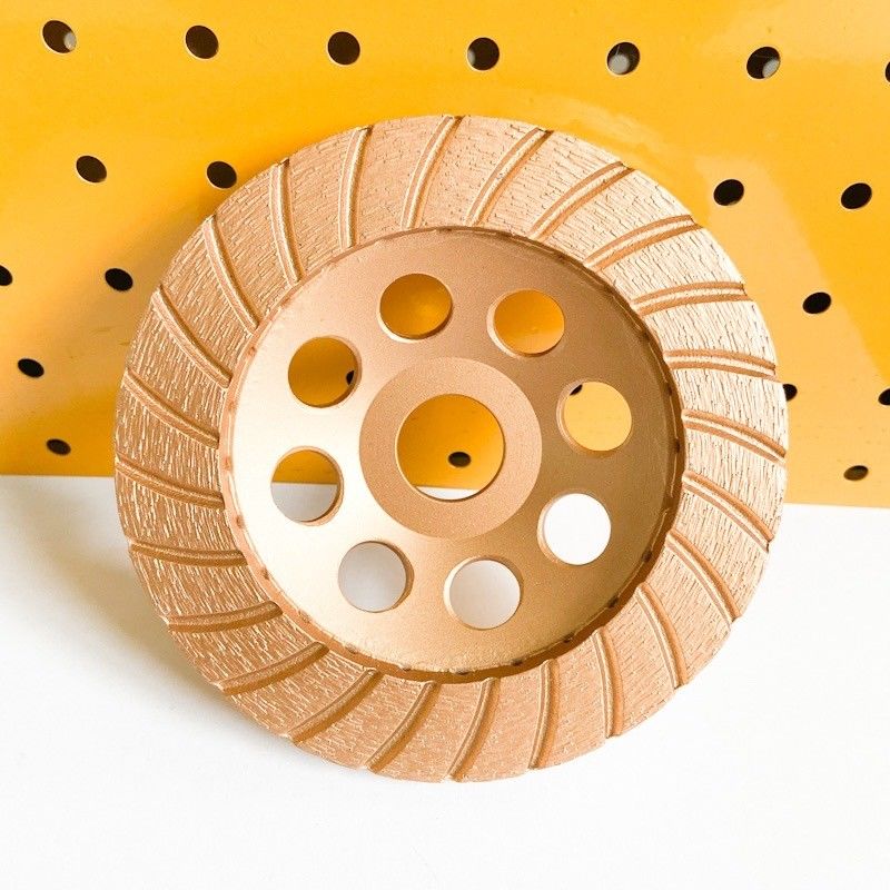 HuaChang Alat 6 inci Sintered 150mm Diamond Continuous Turbo Grinding Cup Wheel Untuk Beton, Batu, Bahan Bangunan